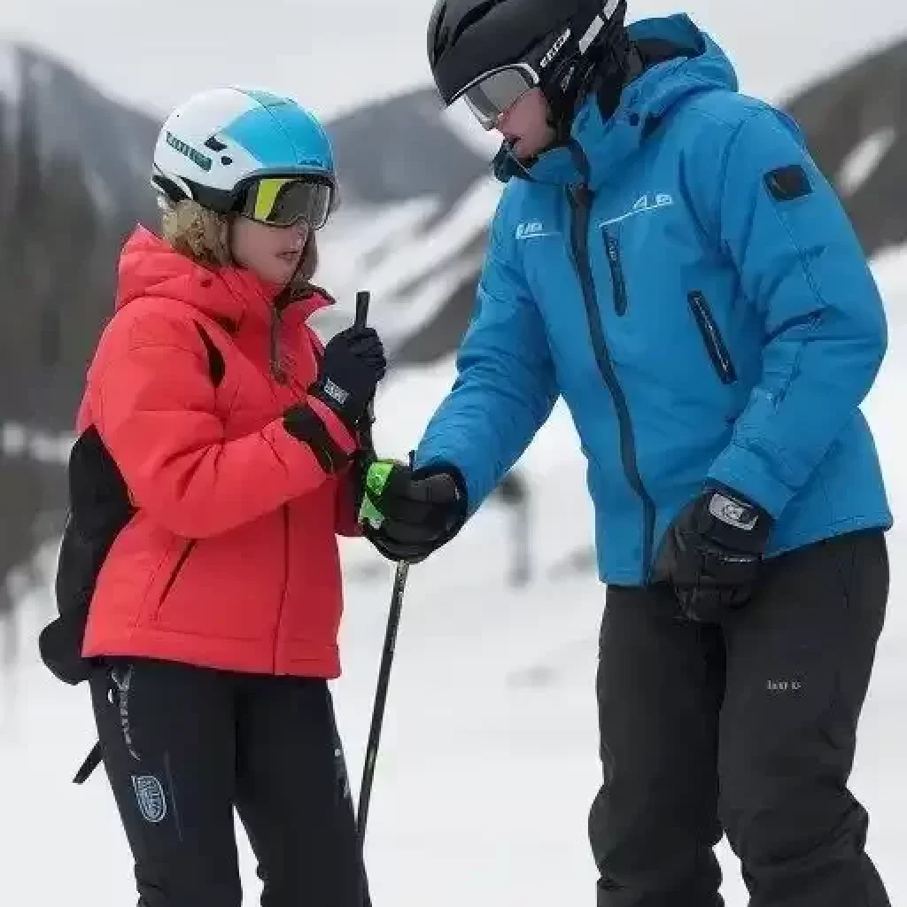 Learn-to-ski-Kashmir Wildsnow.in